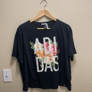 Adidas floral top